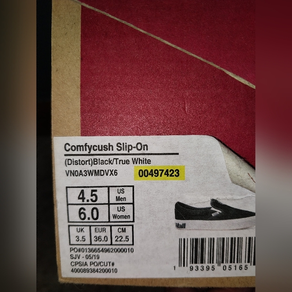 Vans Black Slip-On Sneakers - Picture 6 of 6